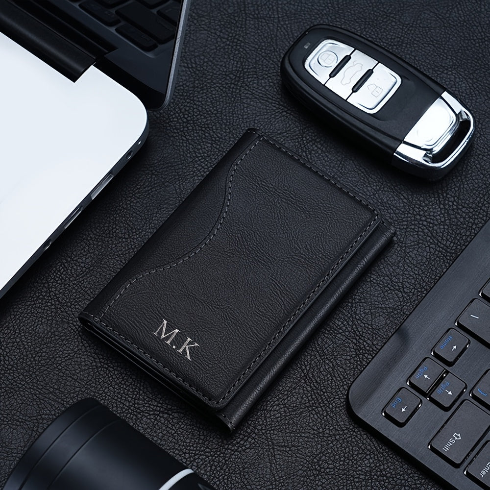 Premium Synthetic Faux Leather Wallet Case with Card Holder for iphone 11-16