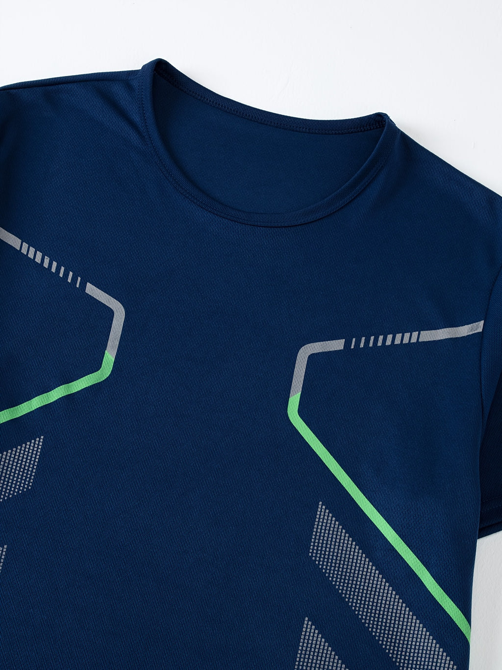 Men's summer casual short sleeve set - sporty Round Neck T-shirt & shorts