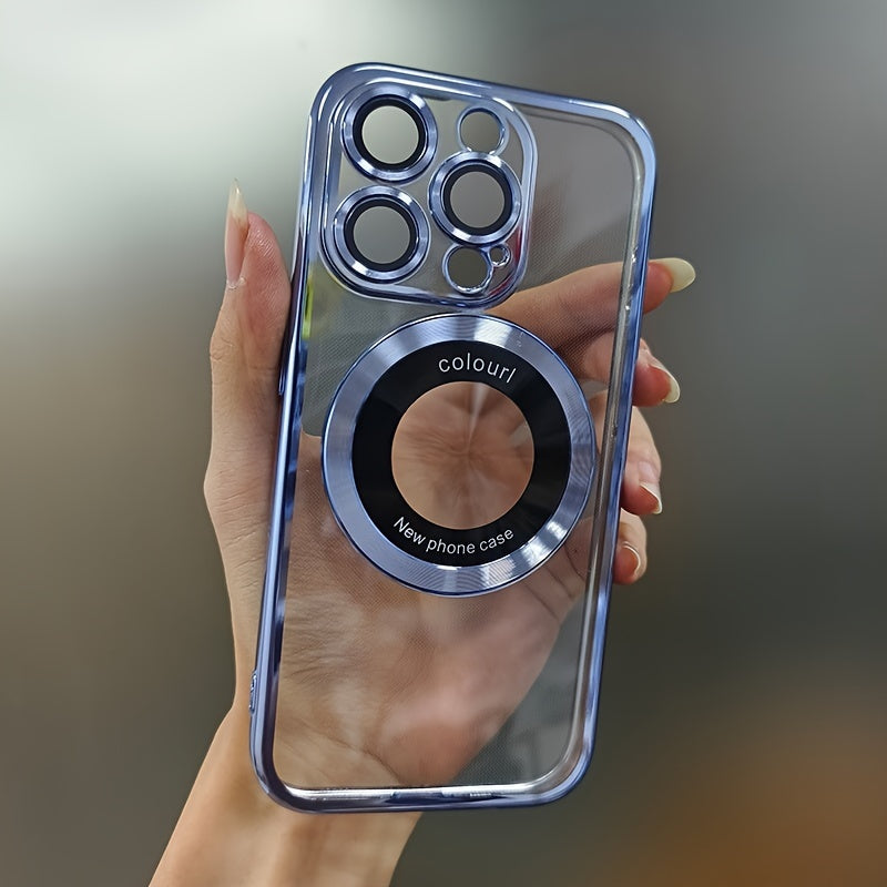 MagSafe Transparent Magnetic Charging Phone Case - iphone 11to15 pro max