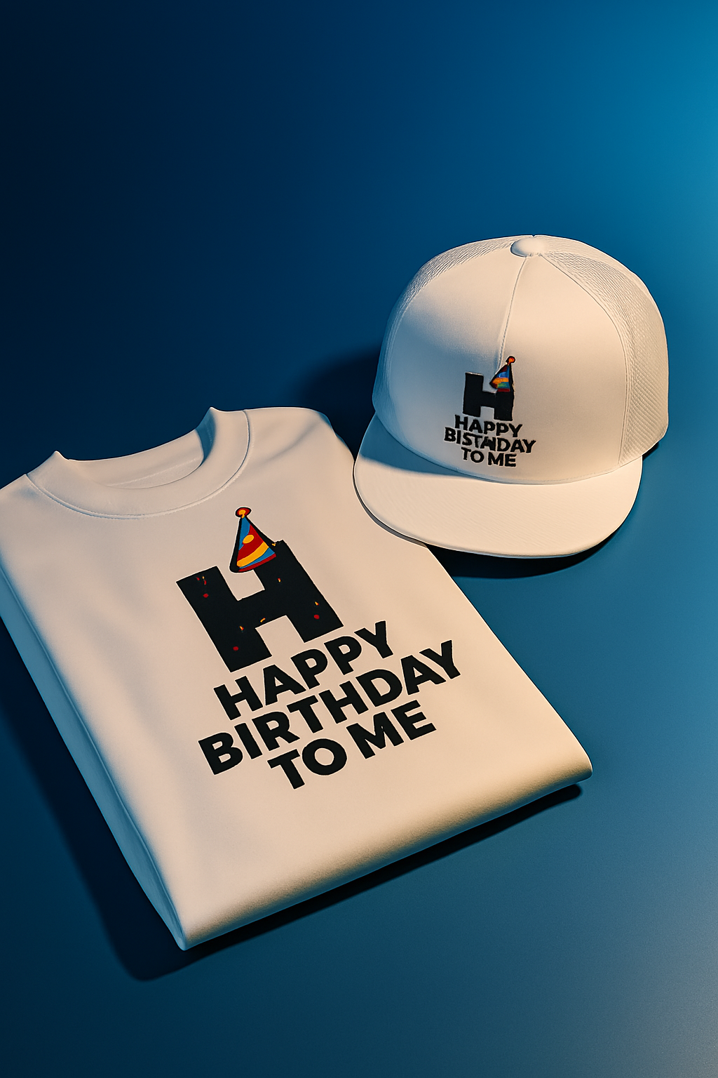 "Happy Birthday To Me” Exclusive Combo – Premium Sweatshirt & Cap Set | Limited Edition Birthday Gift
