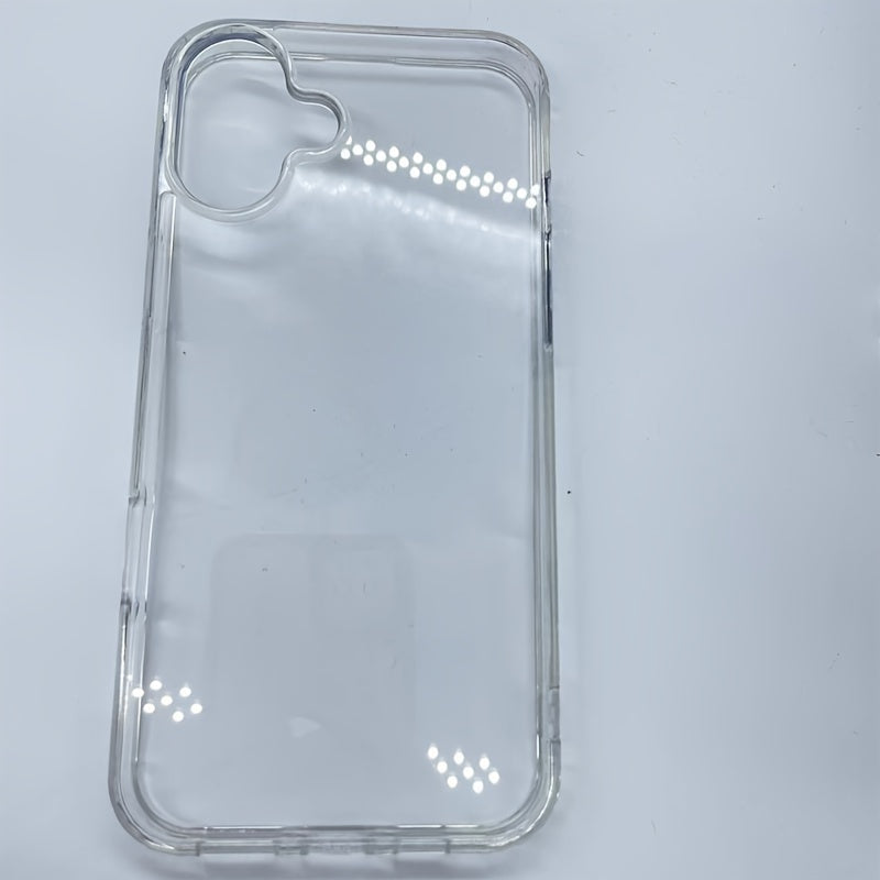 Transparent Clear Phone Case For IPhone 15 14 13 12 11 Pro Max Plus Phone Back Cover Transparent Shockproof Cover