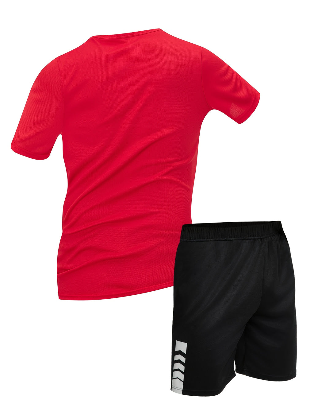 Men's summer casual short sleeve set - sporty Round Neck T-shirt & shorts