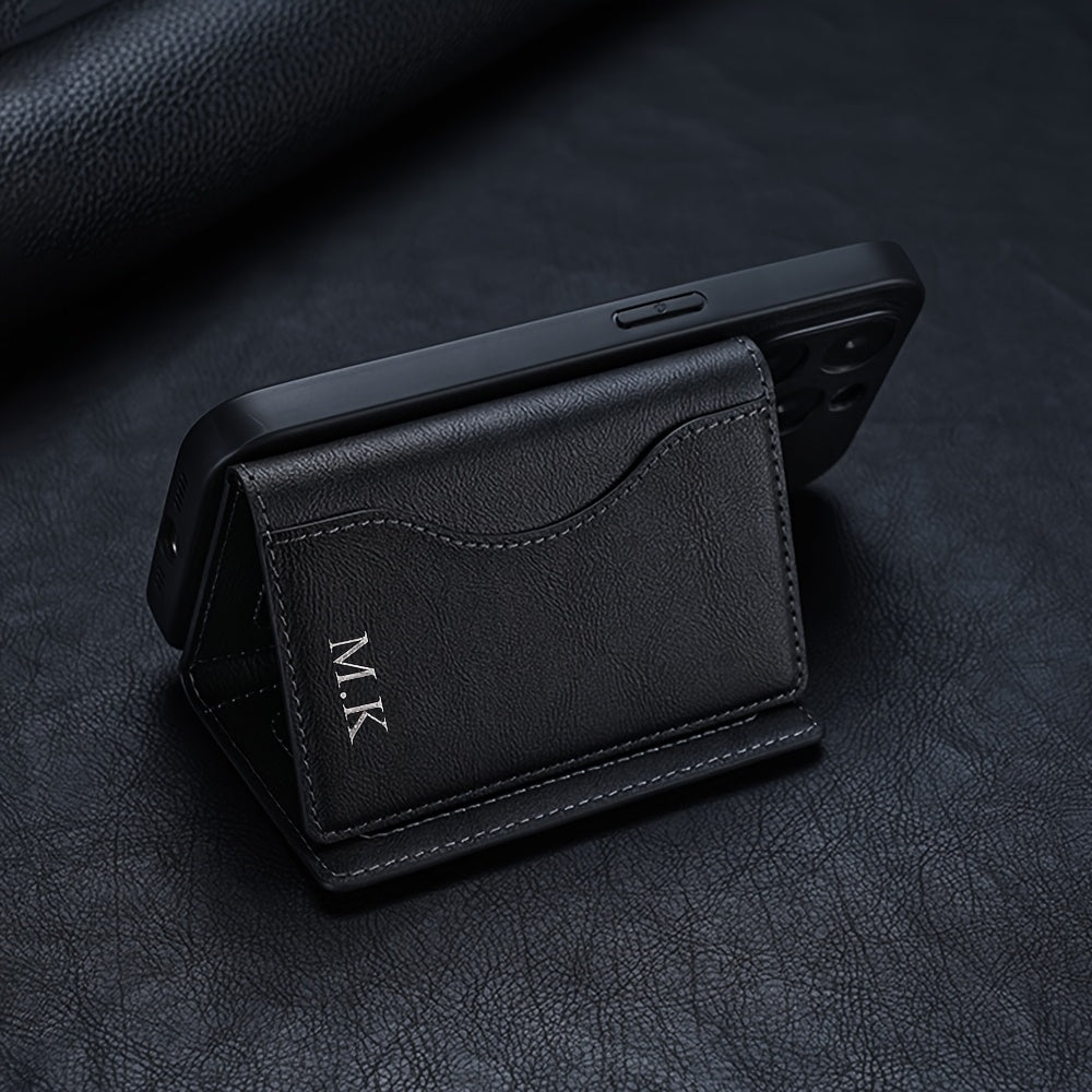 Premium Synthetic Faux Leather Wallet Case with Card Holder for iphone 11-16