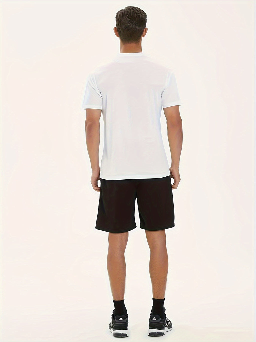 Men's Quick-Dry sportswear set - Short and Long sleeve Top & Shorts for Running &Gym