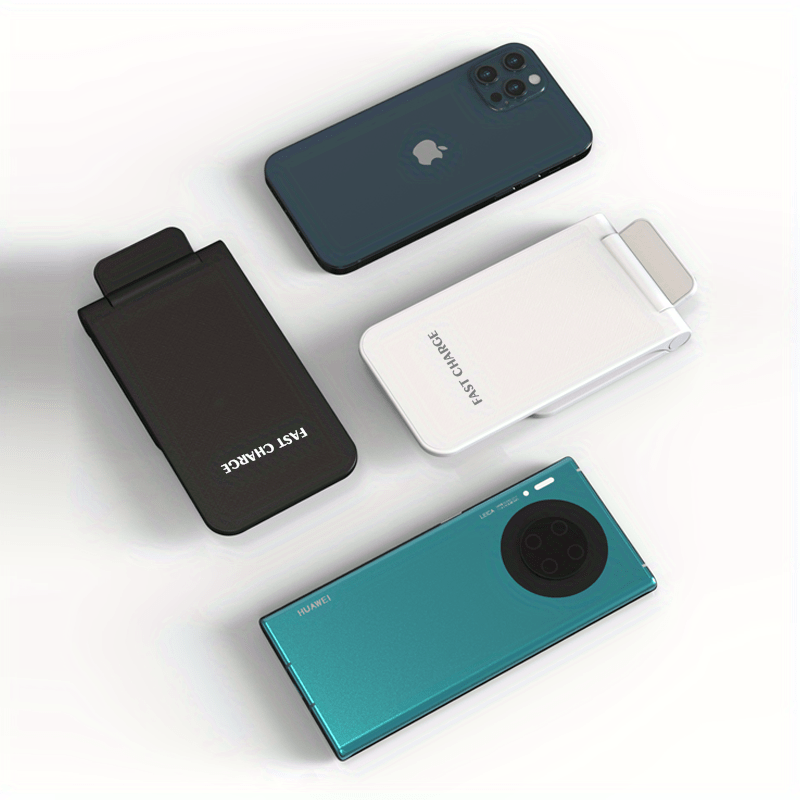 Ultra-slim Wireless Charing Pads with USB Type-C Fast Charging - 15w Qi-compatible for iphone, samsung, and More